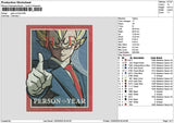 Goku 1203 Embroidery File 6 sizes