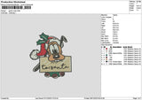 Goofy0812 Embroidery File 6 sizes