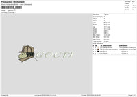 Goutitext Embroidery File 6 sizes