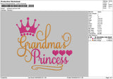 Grandmastext Embroidery File 6 sizes