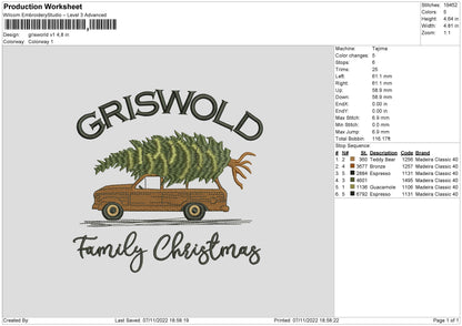 Griswold Embroidery File 6 sizes