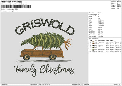 Griswold Embroidery File 6 sizes