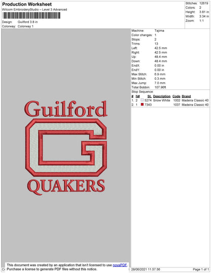 Guilford Embroidery File 4 size