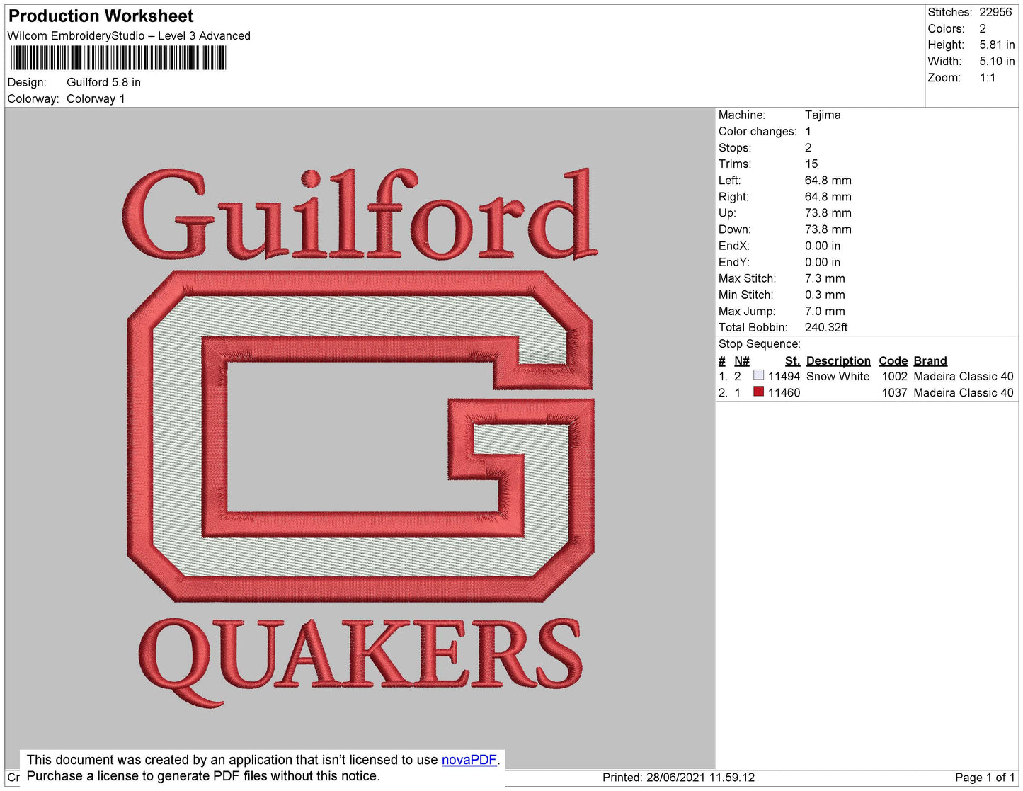 Guilford Embroidery File 4 size