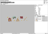 Potter Magic Embroidery File 6 sizes