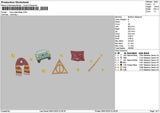 Potter Magic Embroidery File 6 sizes