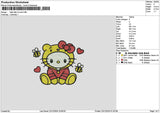 Hk Pooh 01 Embroidery File 6 sizes