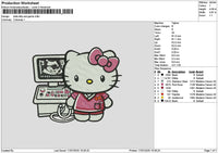 Hk Game 1707 Embroidery File 6 sizes