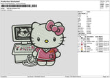 Hk Game 1707 Embroidery File 6 sizes