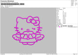 Kittyangel Embroidery File 6 sizes