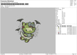 Hk Green Embroidery File 6 sizes