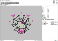 Hk On Web Embroidery File 6 sizes