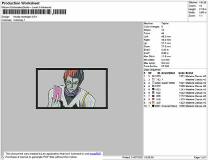 Hisoka Rectangle