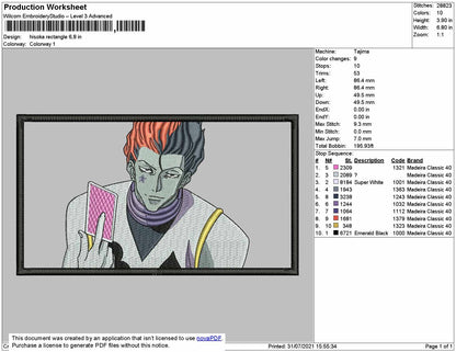 Hisoka Rectangle