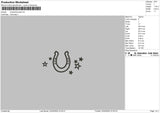 U Star Embroidery File 6 sizes