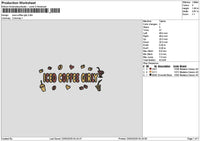 Iced 2303 Embroidery File 6 sizes