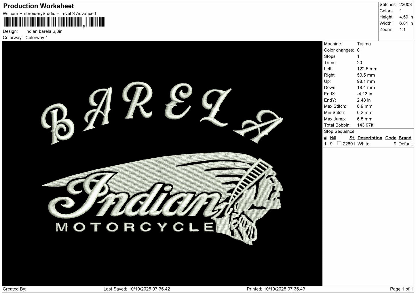Indian Barela embroidery machine files