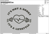 Hobbytext 03 Embroidery File 6 sizes