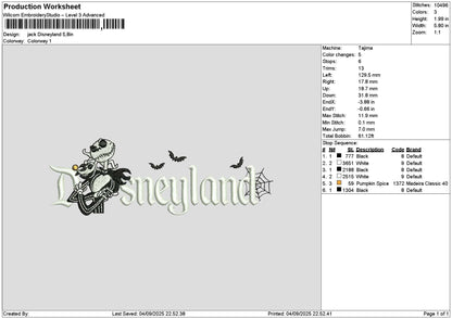 Dland Jack Embroidery File 6 sizes