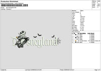 Dland Jack Embroidery File 6 sizes