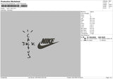 Jack N Nike Embroidery File 4 size