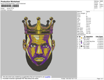 Lebron James King