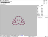 Jellyfish Embroidery File 4 size