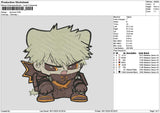 Chibi 1811 Embroidery File 6 sizes