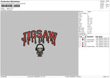 Jigsaw Embroidery File 4 sizes