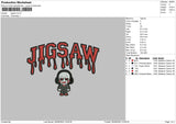 Jigsaw Embroidery File 4 sizes