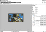 Jotaro Bizzare Embroidery File 6 sizes