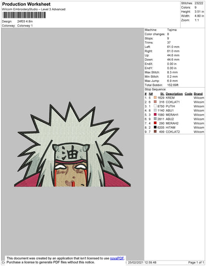 JIRAYA Embroidery Machine