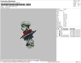 Jujutsu Kaisen Nobara Embroidery File 4 size
