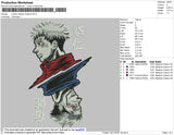 Jujutsu Kaisen Nobara Embroidery File 4 size