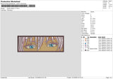 Jujutsu Kv7 Embroidery File 6 sizes