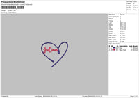 Lovetext 0102 Embroidery 2 Files