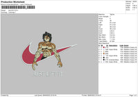 Just Lift It Embroidery File 4 size
