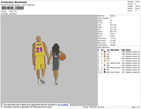 Kobe Brynt 03 Embroidery File 4 size