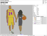 Kobe Brynt 03 Embroidery File 4 size
