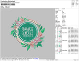 Kajal's Embroidery File 4 size
