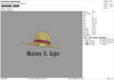 Kajen Embroidery File 6 sizes