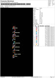 Kaptivatetext V2 Embroidery File 6 sizes