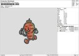 Kebab Embroidery File 6 sizes