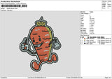 Kebab Embroidery File 6 sizes