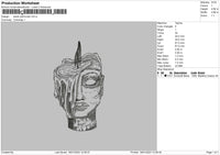 Kendi C Embroidery File 6 sizes