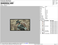 Kenny Aot Embroidery File 4 size