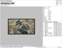 Kenny Aot Embroidery File 4 size