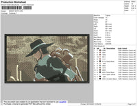 Kenny Aot Embroidery File 4 size