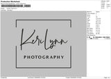 Kerilynntext Embroidery File 6 sizes