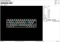 Keyboard Embroidery File 4 size